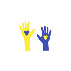 world down syndrome day hand print