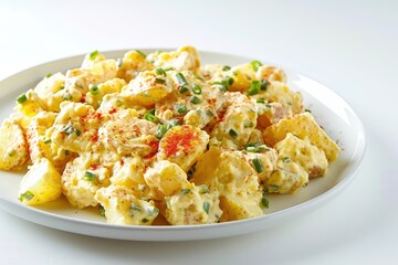 Elegant and Tangy Potato Salad with Creamy Dressing