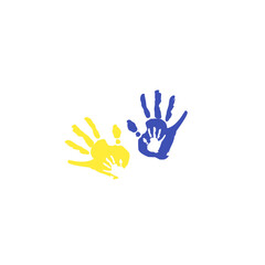 world down syndrome day hand print