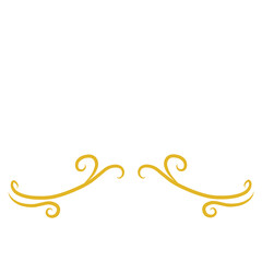 Modern hand draw decorative swirls and text dividers collection. Wedding decorative design elements