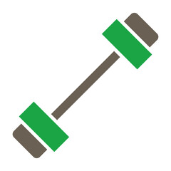 Crossfit Glyph Two Color Icon