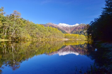 Fototapeta premium 秋の上高地 大正池