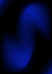 Abstract background. Blurred texture. Mesh gradient. Standard poster size. Background for banner, brochure, booklet. Black and blue. Dark, deep