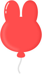 토끼 풍선 © 경미 김