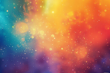 Fototapeta premium A colorful background with a lot of dots and a blurry edge