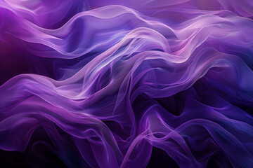 Obraz premium A purple and blue wave with a purple and blue background