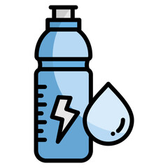 Sports Drink Icon Element For Design
