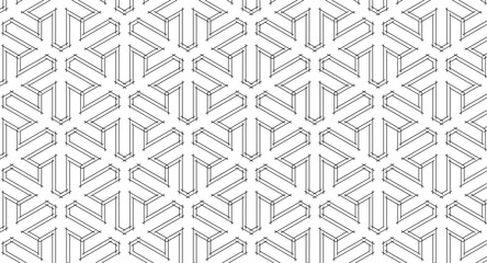 decorative grid abstract ornament 3d illustration