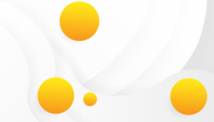 Abstract orange banner design background. Vector Applicable for gift card, Poster on wall poster template, EPS 10
