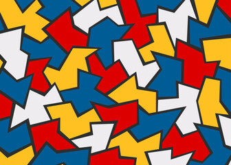 Abstract background with colorful geometric pattern