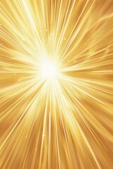Obraz premium Abstract golden rays radiating outwards from a central point, creating a sense of energy and movement.