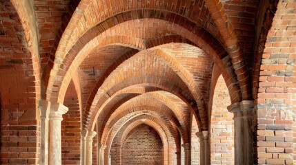 Brick arches and vaults demonstrate the architectural potential of this versatile material. These structural elements combine beauty