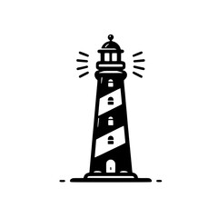 lighthouse vector illustration isolated