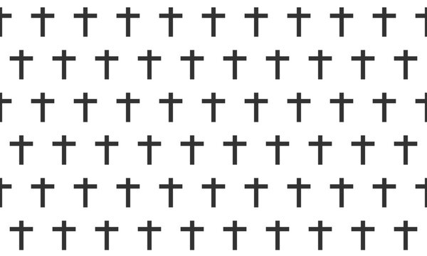 Cross pattern seamless. Vector Illustration