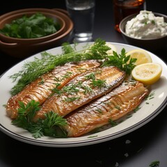Delicious Grilled Fish Fillets with Herbs