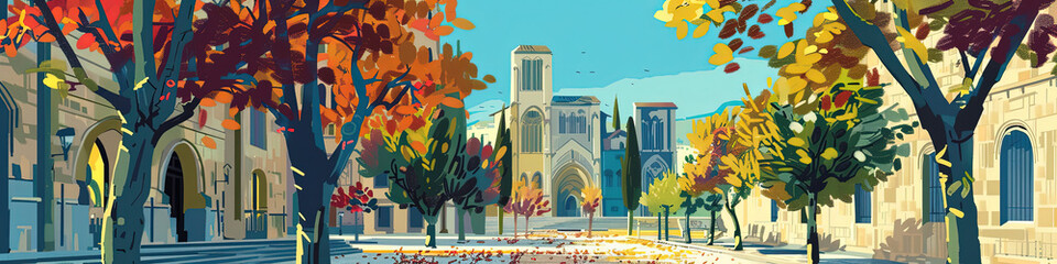 First-Person View: Avignon Cathedral in France