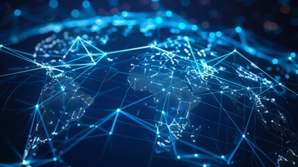 Obraz premium managing global or distributed project