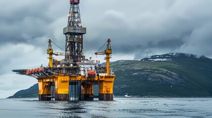 geopolitical implications of offshore oil rig operations.