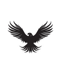Obraz premium Best black and bold Eagle Silhouettes Images
