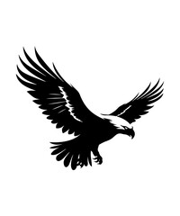 Best black and  bold Eagle Silhouettes Images