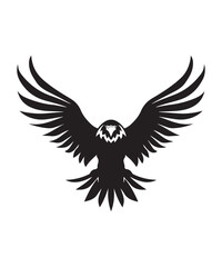 Fototapeta premium Best black and bold Eagle Silhouettes Images