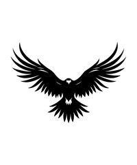 Fototapeta premium Best black and bold Eagle Silhouettes Images
