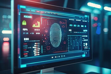 Fingerprint Security System Interface