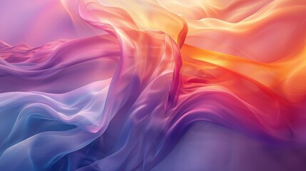 Obraz premium Purple and red silk fabric background - soft, elegant and delicate.