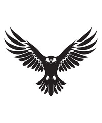 Naklejka premium Best bold Eagle Silhouettes Images 