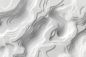 White topo, topographic background mountain architectural for architect pattern and texture