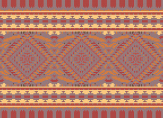 Beautiful floral seamless pattern. Tribal background. Aztec style, vector, illustration. design for texture,fabric,clothing,wrapping,print,decoration,carpet.geometric