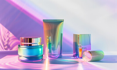 technology-themed beauty graphic concept