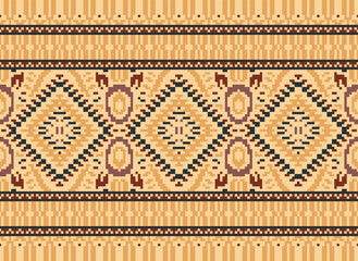 Beautiful floral seamless pattern. Tribal background. Aztec style, vector, illustration. design for texture,fabric,clothing,wrapping,print,decoration,carpet.geometric