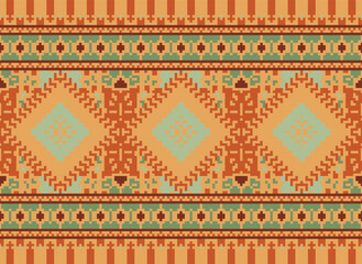 Beautiful floral seamless pattern. Tribal background. Aztec style, vector, illustration. design for texture,fabric,clothing,wrapping,print,decoration,carpet.geometric