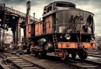 s 19th workshop rotary wagons vessels machinery crane fixed century rmann railway magdeburg from gruson shipbuilding designed load germany