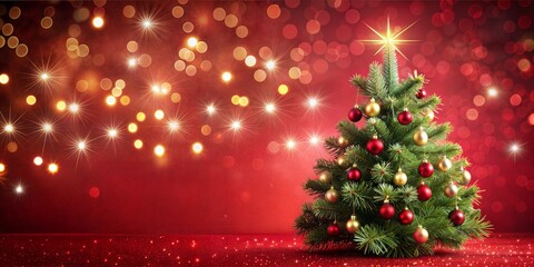 christmas tree with lights