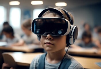 child adset ar classroom using ai generated education children student learning technology innovation