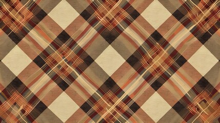 Argyle pattern wallpaper
