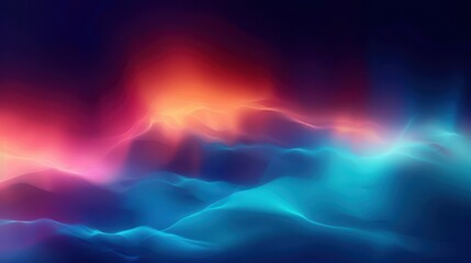 This image displays an abstract view of colors beautifully transitioning from blue to pink, creating a sense of movement and depth that is visually striking and emotionally resonant.