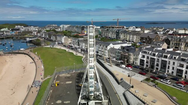 Portrush Big Wheel, County Antrim, Northern Ireland.