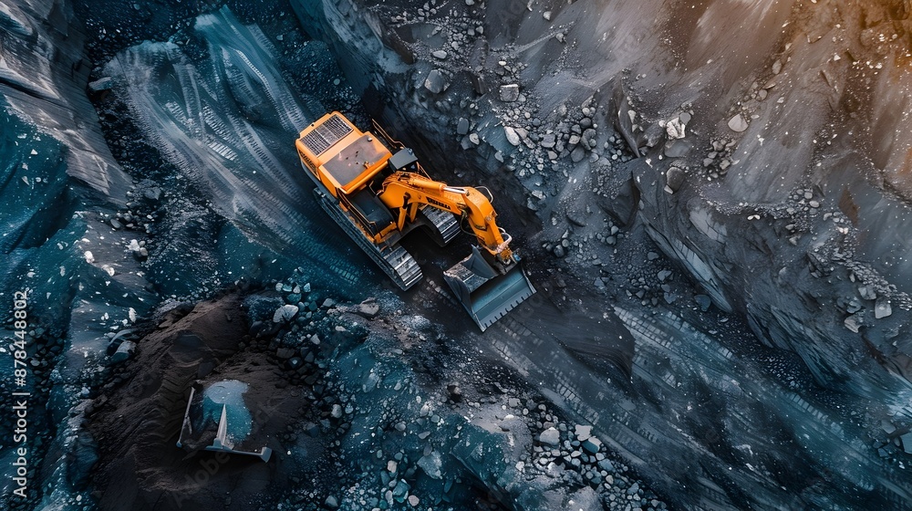Poster cutting-edge energy-efficient technologies revolutionizing coal mining processes