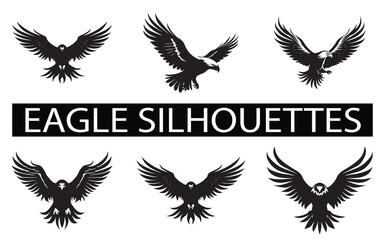 Obraz premium Best bold Eagle Silhouettes Images 