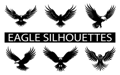 Obraz premium Best bold Eagle Silhouettes Images 