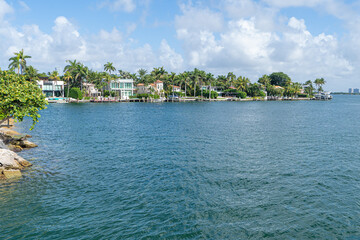 Fototapeta premium Miami, Panoramic view Rivo Alto