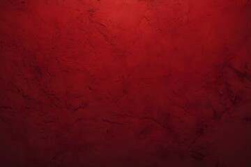 Obraz premium Dark red grunge wall with textured surface and empty space for design backgrounds