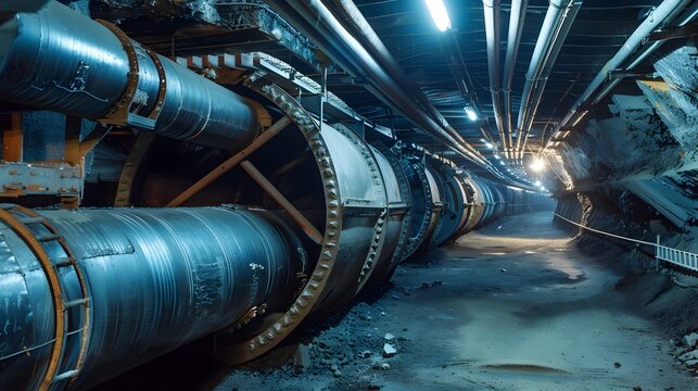 Advanced Ventilation System for Efficient and Safe Underground Coal Mining