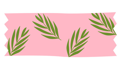 Single Washi Tape or Masking Tape Craft Design