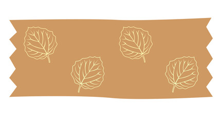 Single Washi Tape or Masking Tape Craft Design