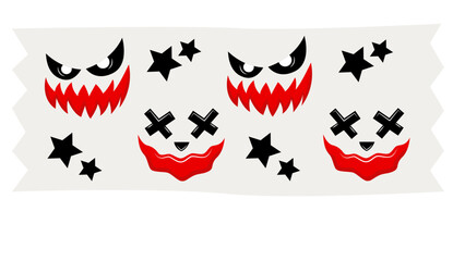 Single Washi Tape or Masking Tape Craft Design