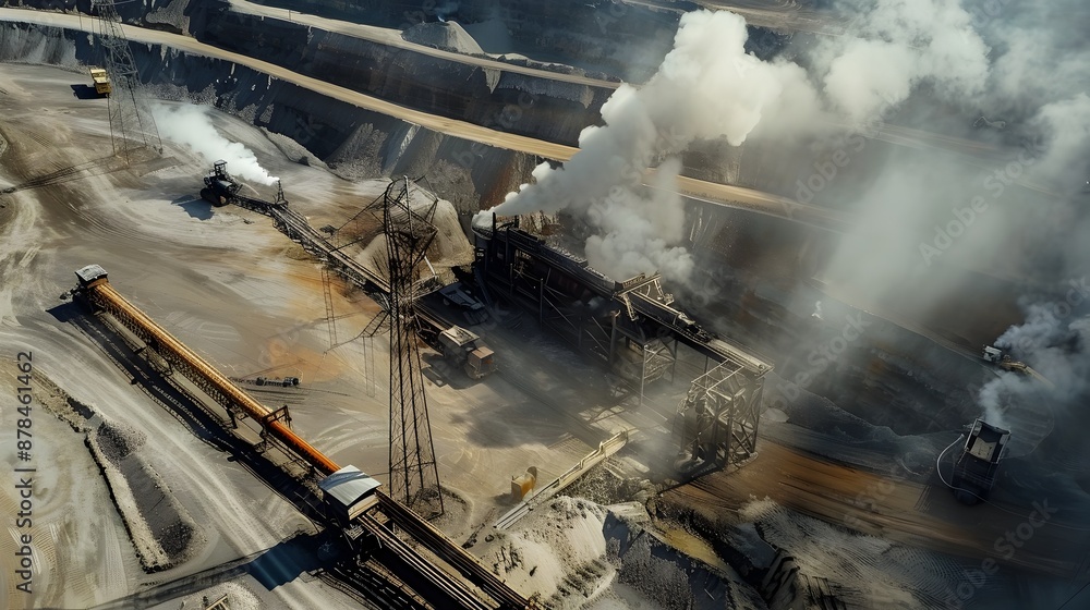 Aufkleber real-time methane detection and ventilation control for safe coal mining